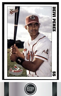 Deivi Perez 1999 Multi-Ad Williamsport Crosscutters #17 Pirates - Image 1 of 2