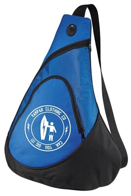 VAMPAR CLOTHING CO SALE Vampar Sling Pack Hiking Beach Skateboarding Snowboarding Multiple Colors