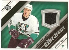 2005-06 UPPER DECK SERIES 2 JOFFREY LUPUL UD GAME JERSEY J2-LU