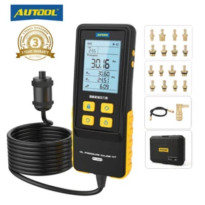 Kit de herramientas comprobador de presión de aceite 0-426 PSI motor comprobador de presión de aceite medidor digital - Imagen 1 de 16