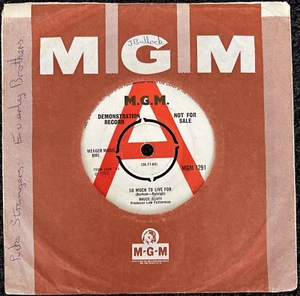 Bruce Scott – So Much To Live For 7'' Vinyl PROMO 1965 NORTHERN SOUL VG VIDEO - Imagen 1 de 6