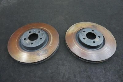 Juego de 2 rotores de freno de disco delanteros izquierdo y derecho OEM 4M0615301AN Audi S5 B9 2018-24 Foto 1 de 4