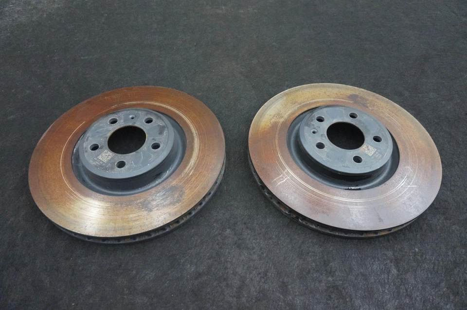 Juego de 2 rotores de freno de disco delanteros izquierdo y derecho OEM 4M0615301AN Audi S5 B9 2018-24 Foto 1 de 4