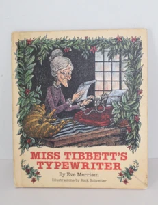 MISS TIBBETT'S TYPEWRITER Eve Merriam Weekly & Rick Schreiter Reader 1966 HB L1 - Imagen 1 de 19