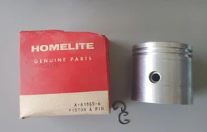 Homelite 8S31, 8S31P, 8S31R Pump Piston, Pin & Retainers A-61969-A No Rings - Picture 1 of 4