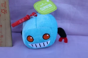Hallmark CLIPAROO Clip Plüsch blau Roboter rosa Katze. 4 ZOLL. - Bild 1 von 5