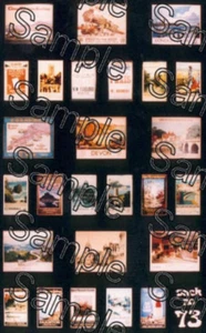 Tiny Signs TSOO73 GWR Travel Posters OO Gauge - Picture 1 of 1
