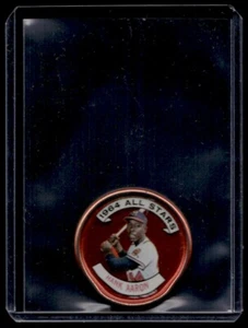 1964 Topps Coins Hank Aaron Milwaukee Braves #149 - Picture 1 of 2