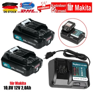 Akku für Makita ersetzen 12V 10,8V BL1041B BL1021B BL1040B 1020B 1015 Ladegerät - Bild 1 von 29