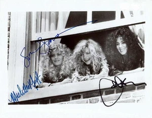 DIE HEXEN VON EASTWICK.. Susan Sarandon, Michelle Pfeiffer und Cher - SIGNIERT - Bild 1 von 1
