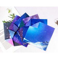 50 Pcs Scrapbook Paper Sparkly Paper Origami Color Paper Folding Origami Stars