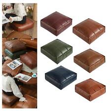 Morocco Ottoman Seat Cover Square Unstuffed Pouf Cover 40cmx40cm Durable for