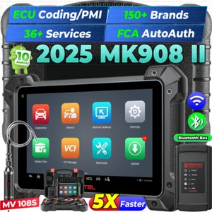 2025 AUTEL MaxiSYS MK908 II MS908 PRO II OBD2 Diagnóstico Codificación ECU TPMS - Imagen 1 de 13