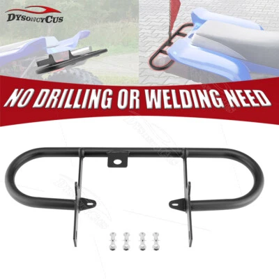 Barra de apoyo de parachoques ancha trasera negra para Yamaha Warrior 350 ATV 1987-2004 Foto 1 de 4