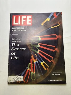 Life Magazine,Oct. 4, 1963. "Jackie Robinson Scouts the World Series" & more. - Image 1 of 4