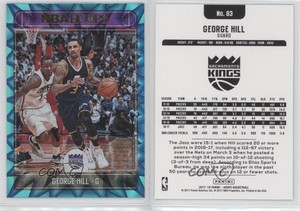 2017-18 Panini NBA Hoops Teal Explosion George Hill #83