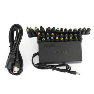 96W Universal Laptop Power Supply Charger Adapter w/ 42 Tips Notebook Charger US - Picture 1 of 16