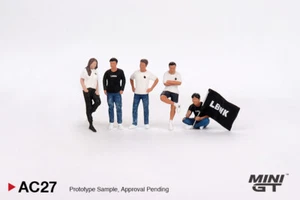 MINI GT 1/64 FIGURINE TEAM LIBERTY WALK MGTAC27 - Picture 1 of 1