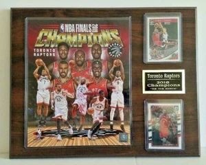 Placa de baloncesto del equipo de campeones de la NBA Toronto Raptors - Imagen 1 de 2