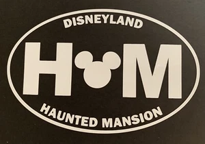 Disneyland Haunted Mansion Autoaufkleber - Bild 1 von 1