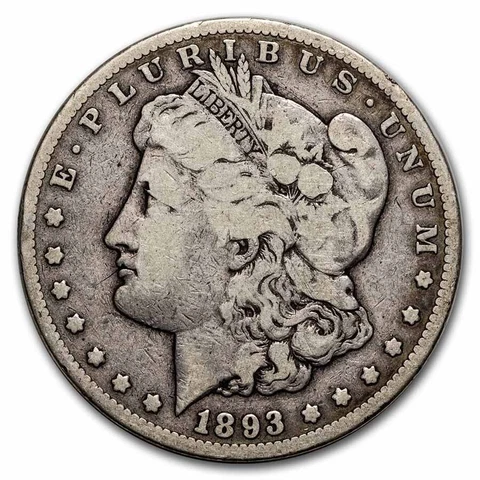 1893-CC Morgan Dollar Good - SKU#11858 Cover