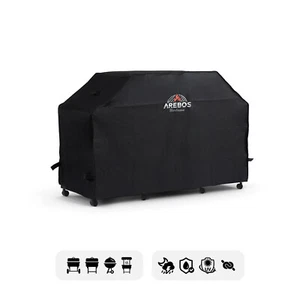 AREBOS Grill Abdeckung BBQ Gasgrill Abdeckhaube Schutzhülle Regenschutz Haube - Bild 1 von 14