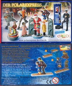 Ü Ei Beipackzettel BPZ C-207 Der Vagabund .. aus der Serie Der Polarexpress 2004 - Bild 1 von 1