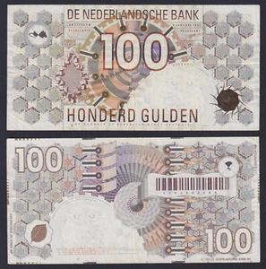 Banconota Olanda 100 gulden 1992 P.-101 BB+/VF+ - Picture 1 of 1
