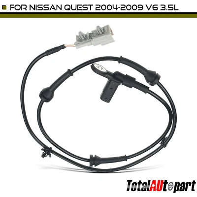 Sensor de velocidad de rueda ABS para Nissan Quest 2004-2009 trasero derecho con arnés de cableado Foto 1 de 4