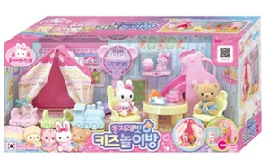 Kongji Rabbit & Friends : Kids Playroom Role Play Set Figure Doll Toy - Picture 1 of 11