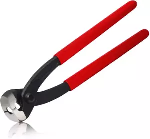 9 Inches Ear Clamp Pliers Front and Side Jaw Pinch Clamp Pliers Ear Clamp Pincer - Picture 1 of 12