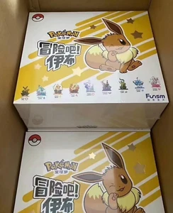 NEW Authentic Funism Pokémon Eevee Evolution Case 9 Blind Box second edition - Picture 1 of 11