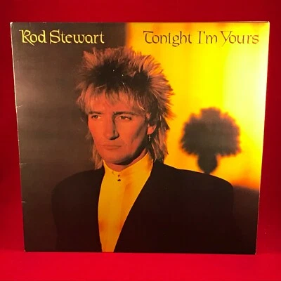 ROD STEWART Tonight I'm Yours 1981 UK vinyl LP + INNER Young Turks How Long ~ - Image 1 of 4