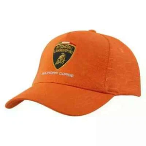 Automobili Lamborghini Squadra Corse Travel Cap hat (orange) LB17CAP2OR - Picture 1 of 3
