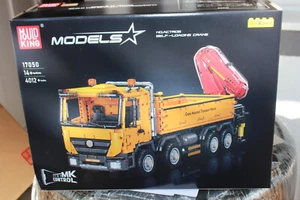 Oo Mould King 17050 Truck 4 Axle with Crane 4012 Pieces New + Ob Klemmbausteine - Picture 1 of 13