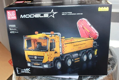 Oo Mould King 17050 Truck 4 Axle with Crane 4012 Pieces New + Ob Klemmbausteine - Image 1 of 4