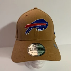 New Era 39Thirty Sombrero NFL Buffalo Bills Calce Elastizado Gorra Teniente Bronce Mediano/Grande - Imagen 1 de 8