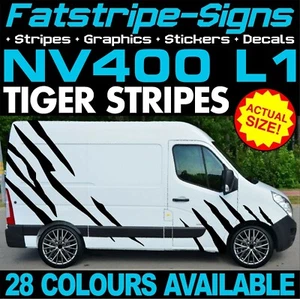 to fit NISSAN NV400 L1 SWB GRAPHICS STICKERS DECALS STRIPES CAMPER VAN MOTORHOME - Picture 1 of 2