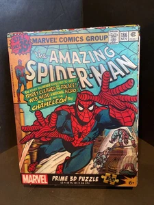 Marvel Comics Amazing Spiderman 3D 300 pc Puzzle 12x18” - Picture 1 of 3