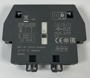 ABB CAL 19-11 Auxiliary Contact OEM - Picture 1 of 3