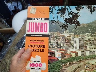 Vintage Tuco Jumbo - 1000 piezas rompecabezas entrelazado - Monte Carlo Monaco Foto 1 de 4