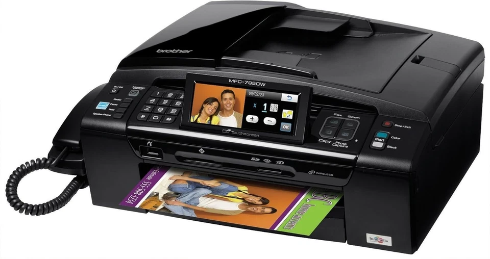 Brother MFC-795CW Color Inkjet All-in-One with Wireless Networking - BRAND NEW - Image 1 of 1