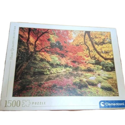 Clementoni High Quality Collection Jigsaw Puzzle 1500 Pc Autumn Park Landscape - Image 1 of 4