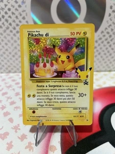 Pikachu di _____ / Birthday ® Gran Festa WP 24 ® Rara Secret ® Pokemon Italiano - Foto 1 di 2