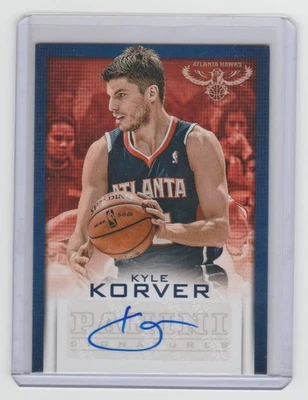 KYLE KORVER 2013-14 Panini Signatures #41 Autograph SP AUTO Hawks Creighton - Image 1 of 2