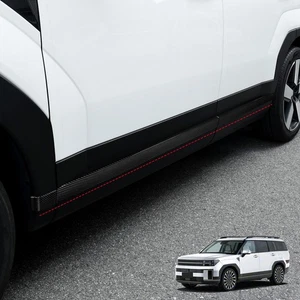 4pcs Side Door Body Guard Molding Trim Cover Strips For Hyundai Santa Fe 2024-26 - Bild 1 von 9