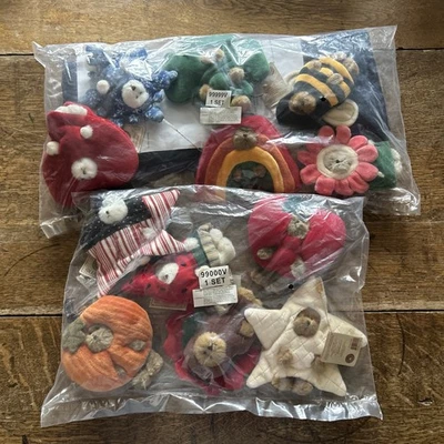 Boyds Bears Mini Peeker 12 Meses Calendario Colgante Peekers Boyd Bear Completo Nuevo con Etiquetas Foto 1 de 4