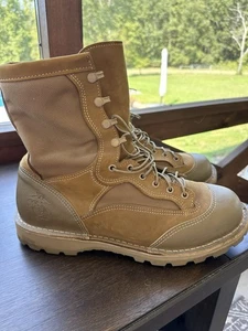 NWOB DANNER USMC RAT Size 12 W Mojave GoreTex Men Military Boots 15660X - Picture 1 of 9