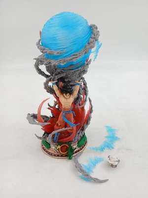 Dragon Ball Z Goku Spirit Bomb Figura Iluminada LED Piezas Rotas Anime Coleccionable Foto 1 de 4