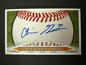 Chris Gittens, YANKEES (2021 Debut) SIGNED 3x5 Index Card (HS) - Picture 1 of 1